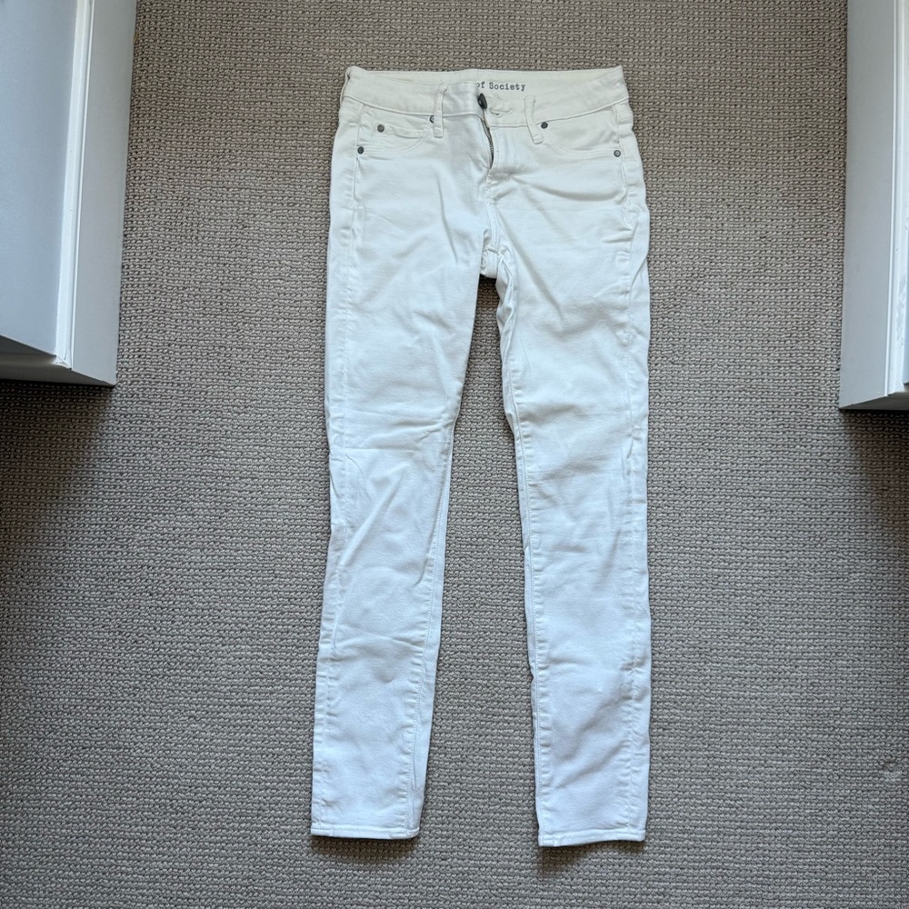 Articles of Society White Skinny Jeans